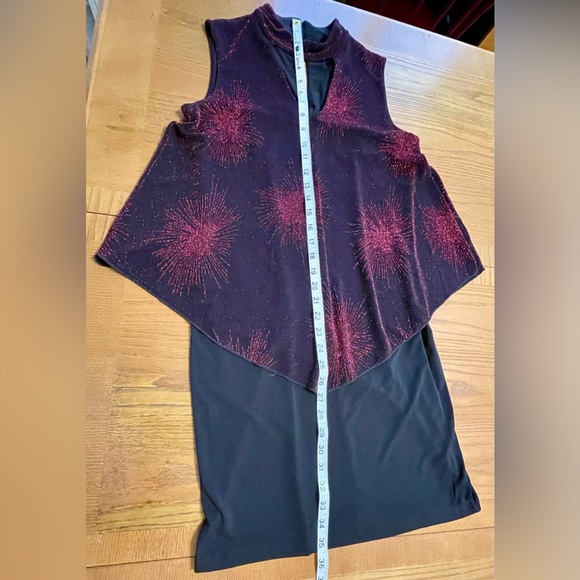 Dressy Dress from Enfocus Studio Size 8 - Black and Red - Sparkly - Picture 6 of 10